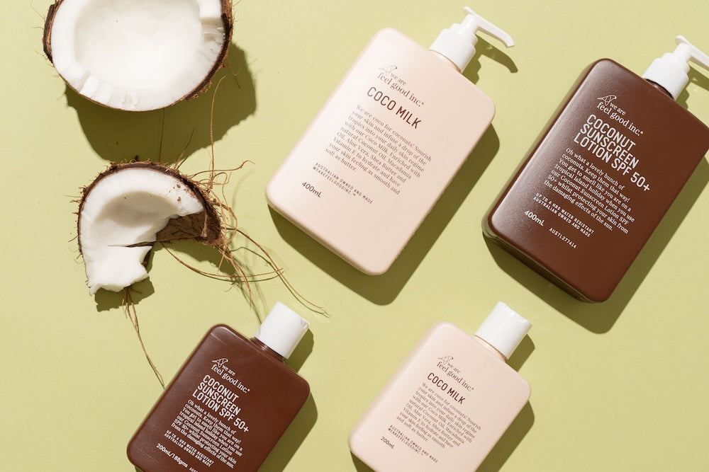 We Are Feel Good Inc Coconut Sunscreen SPF50+ 400ml