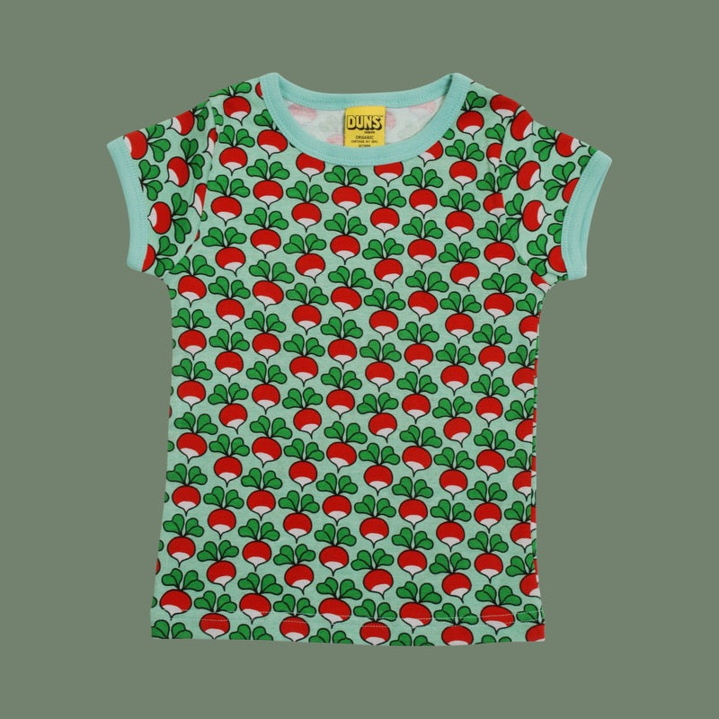 Duns Radish Mist Green Kids' Short Sleeve Tee