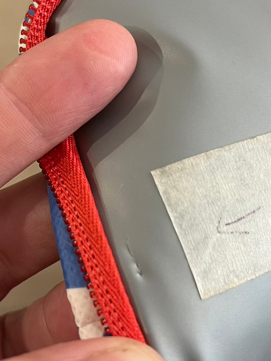 IMPERFECT: Project Ten Blue Palm Mini Insulated Tote