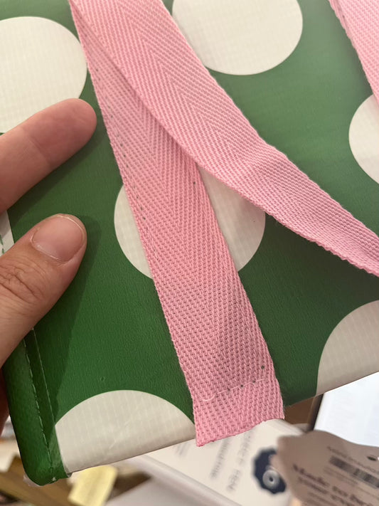 IMPERFECT: Project Ten Polka Dot Mini Insulated Tote - STRAP