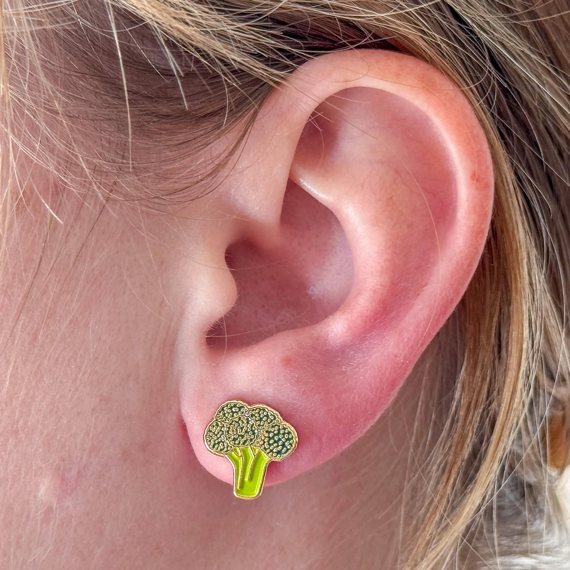 Jenny Lemons Broccoli Earrings