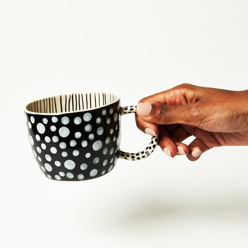 Jones & Co Chino Mug - Black Spot