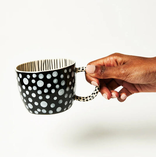 Jones & Co Chino Mug - Black Spot