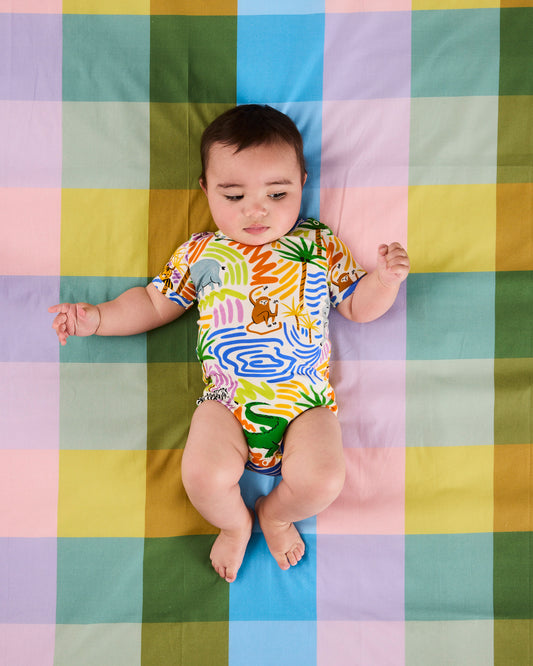 Kip & Co Savannah Short Sleeve Romper