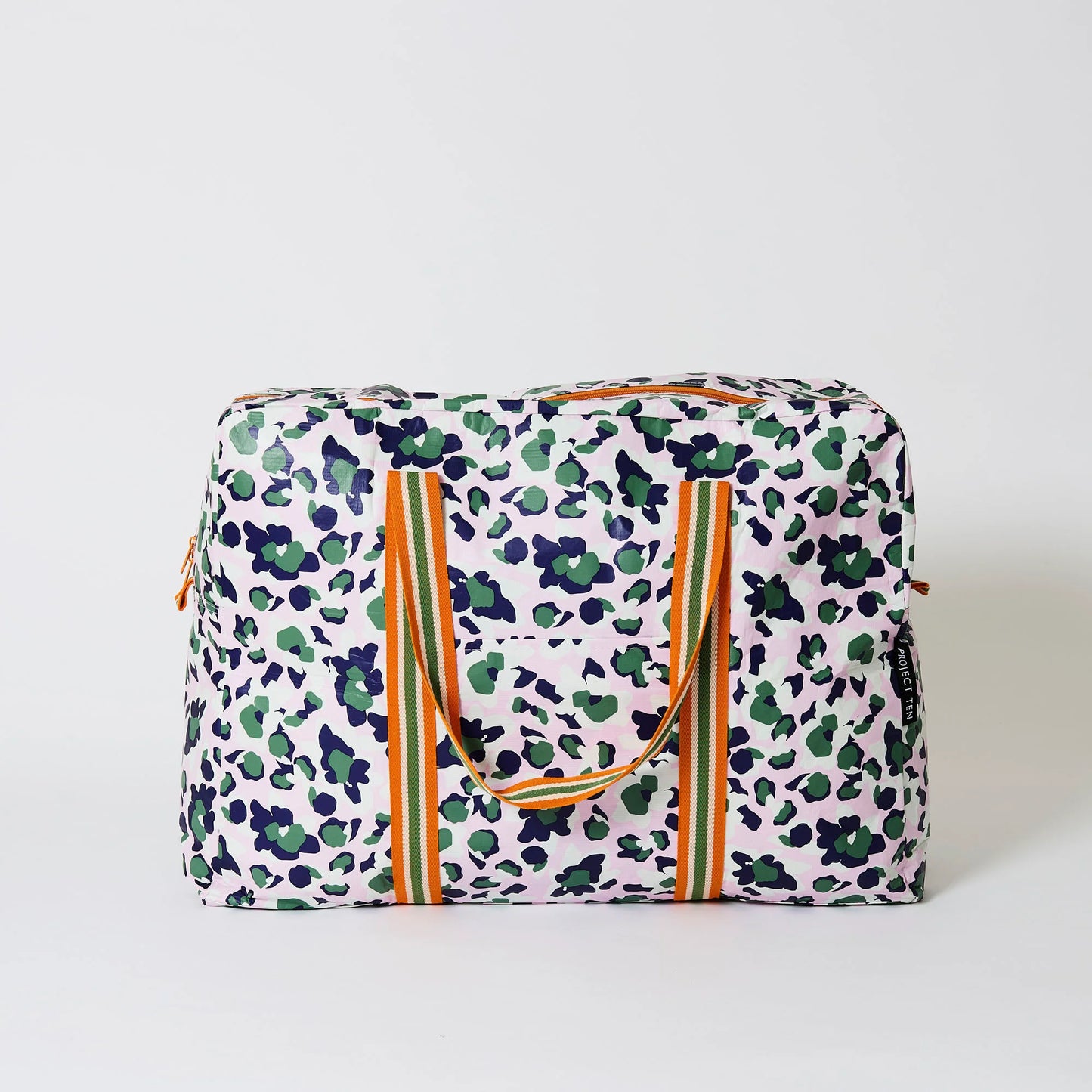 Project Ten Leopard Overnight Bag