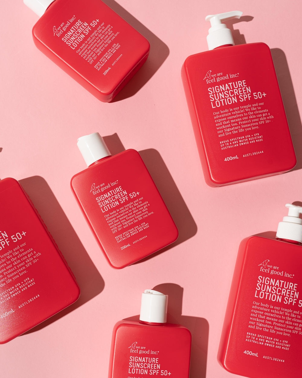 We Are Feel Good Inc Signature Sunscreen SPF50+ 400ml