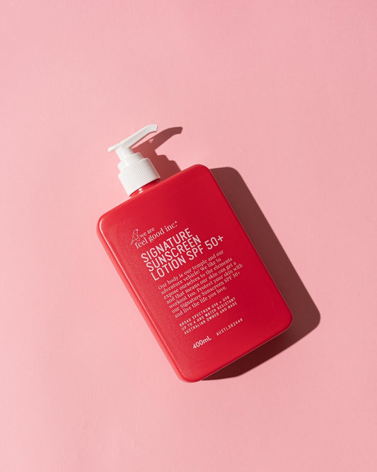 We Are Feel Good Inc Signature Sunscreen SPF50+ 400ml