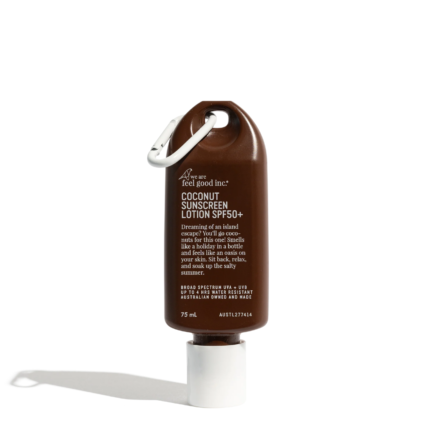 We Are Feel Good Inc Coconut Sunscreen SPF50+ 75ml Traveller Size