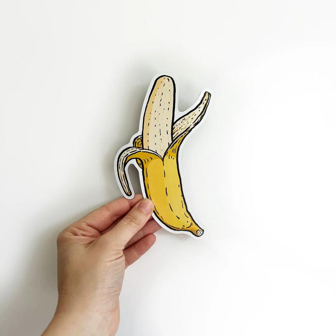 Banana in the Billie Justice Thomson Good Food Magnet Set