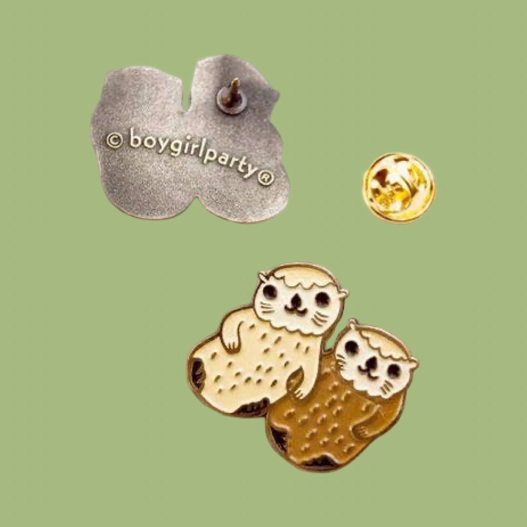Boygirlparty Otters Pin