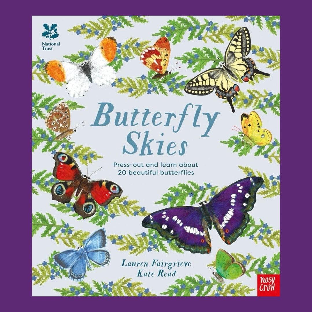Butterfly Skies Press-out Book by Lauren Fairgrieve & Kate Read