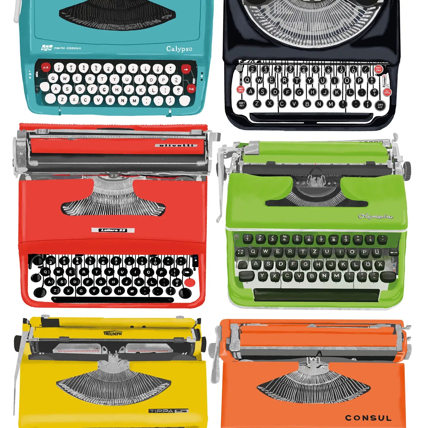 Happily Puzzles Inked 1000 Piece Jigsaw Puzzle