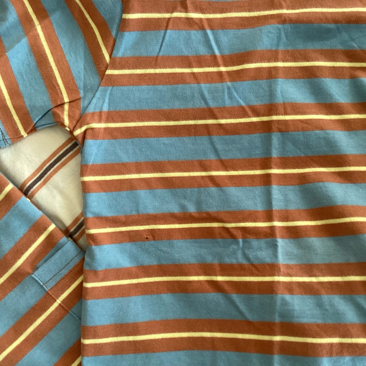 IMPERFECT: Station Stripes Seabird Stripe Tee - XXL