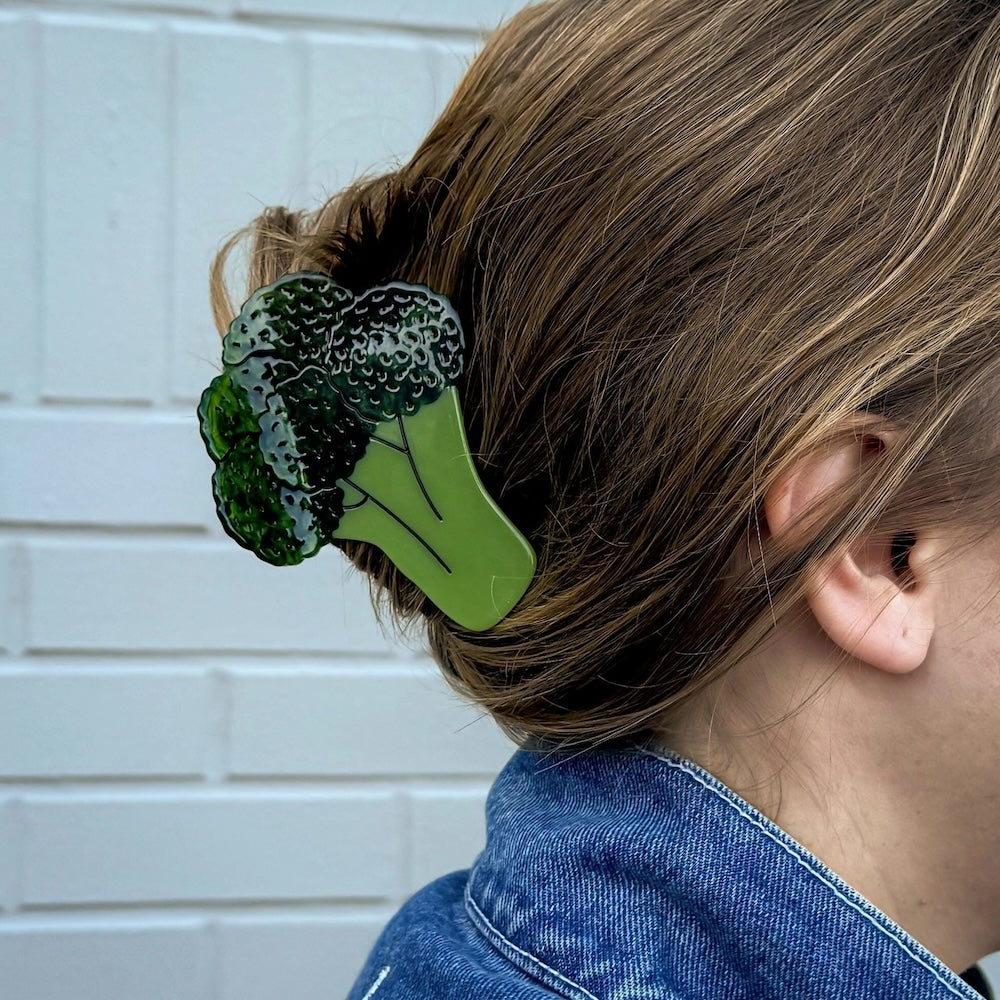 Jenny Lemons Big Broccoli Hair Claw
