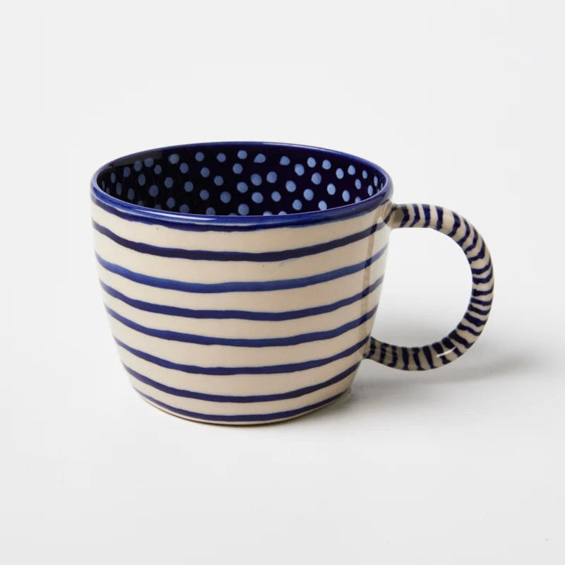 Jones & Co Chino Mug - Blue Lines