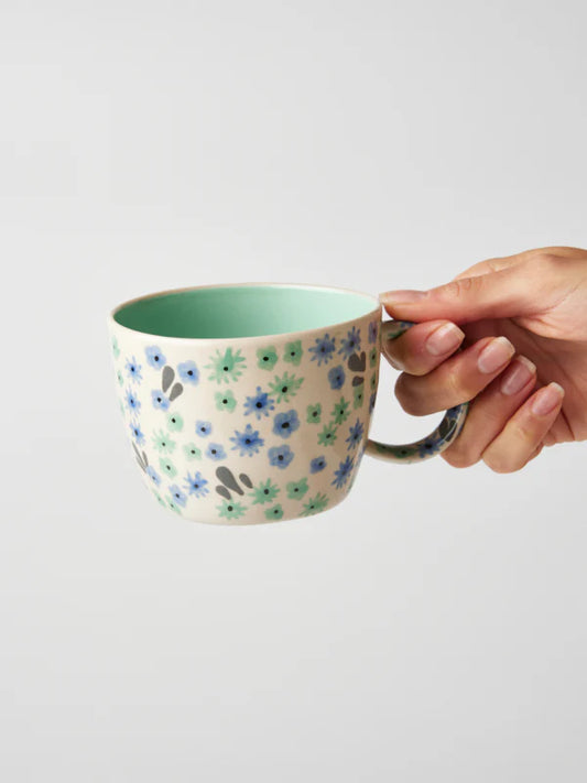 Jones & Co Ditsy Mug - Mint