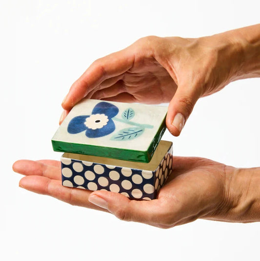 Jones & Co Paradis Small Box - Blue