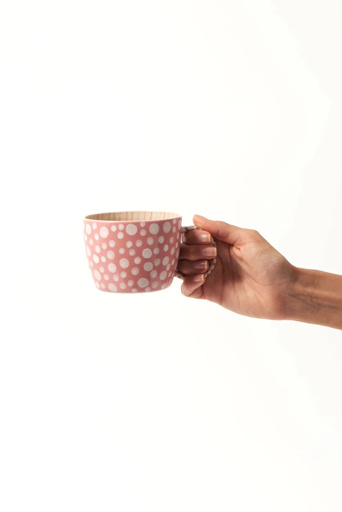 Jones & Co Chino Mug - Pink Dot