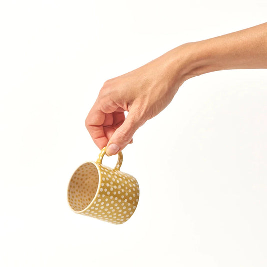 Jones & Co Chino Espresso Cup - Mustard Sprinkle
