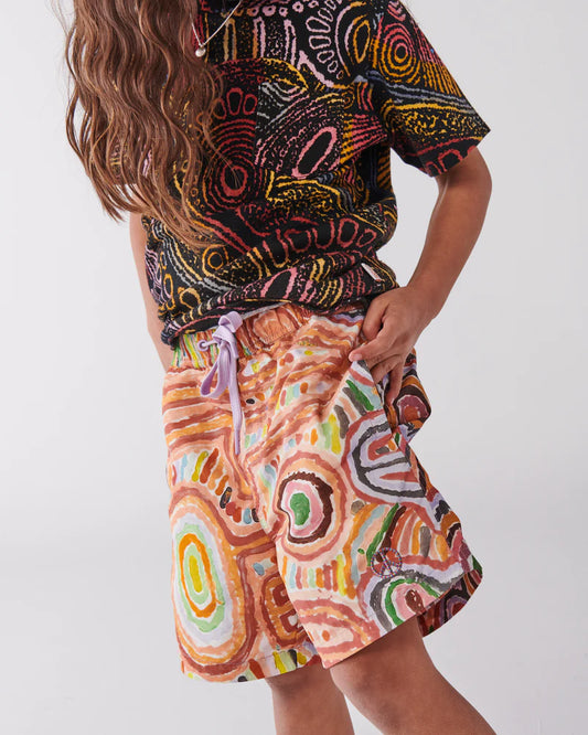 Kip & Co X Ernabella Arts Ngayuku Ngura Boardies