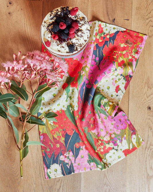 Kip & Co Bush Blossom Tea Towel