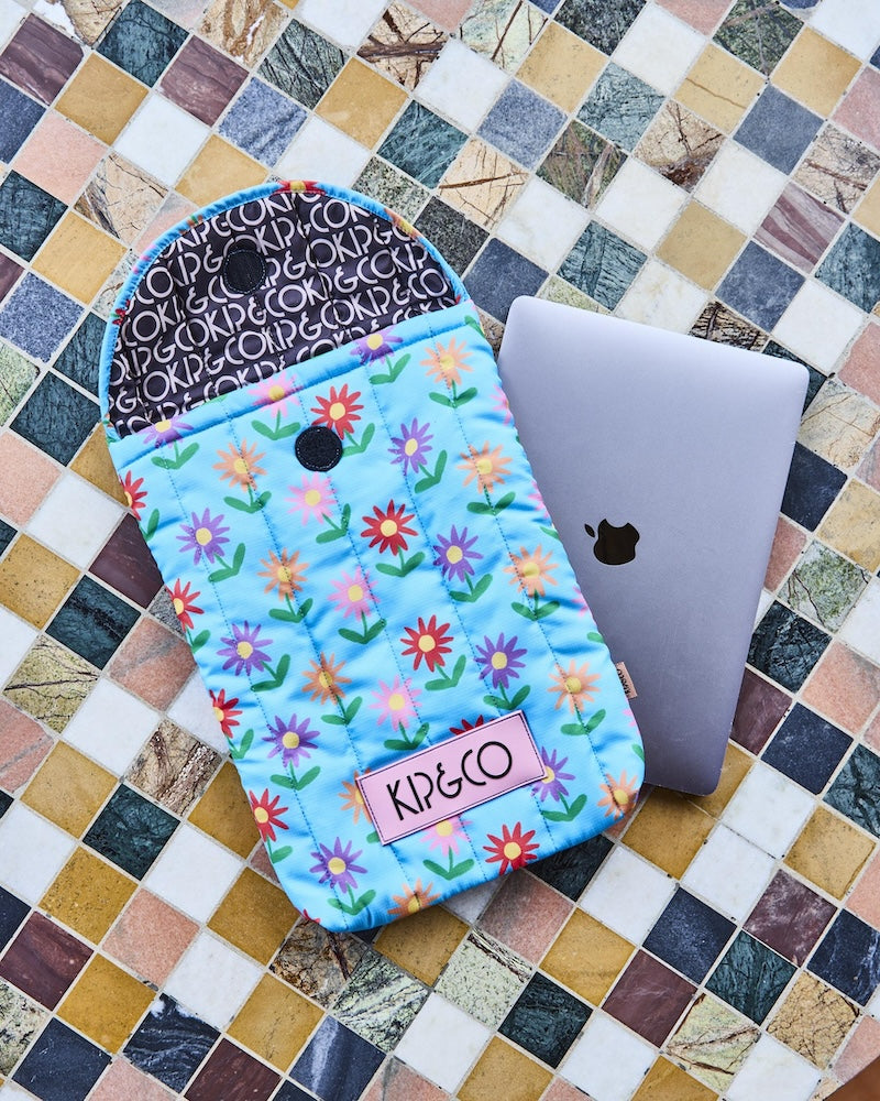 Kip & Co Little Flowers Laptop Pouch