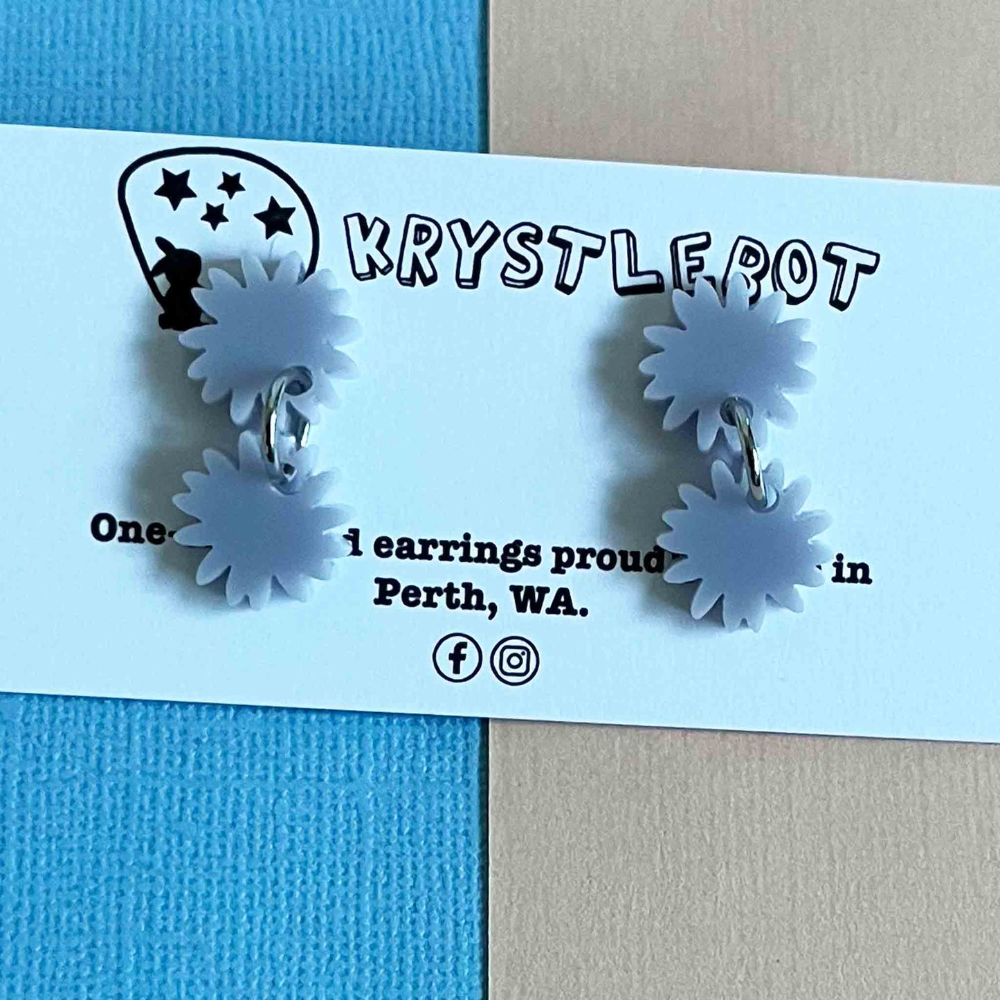 Krystlebot Starburst Mini Dangles - Lavender