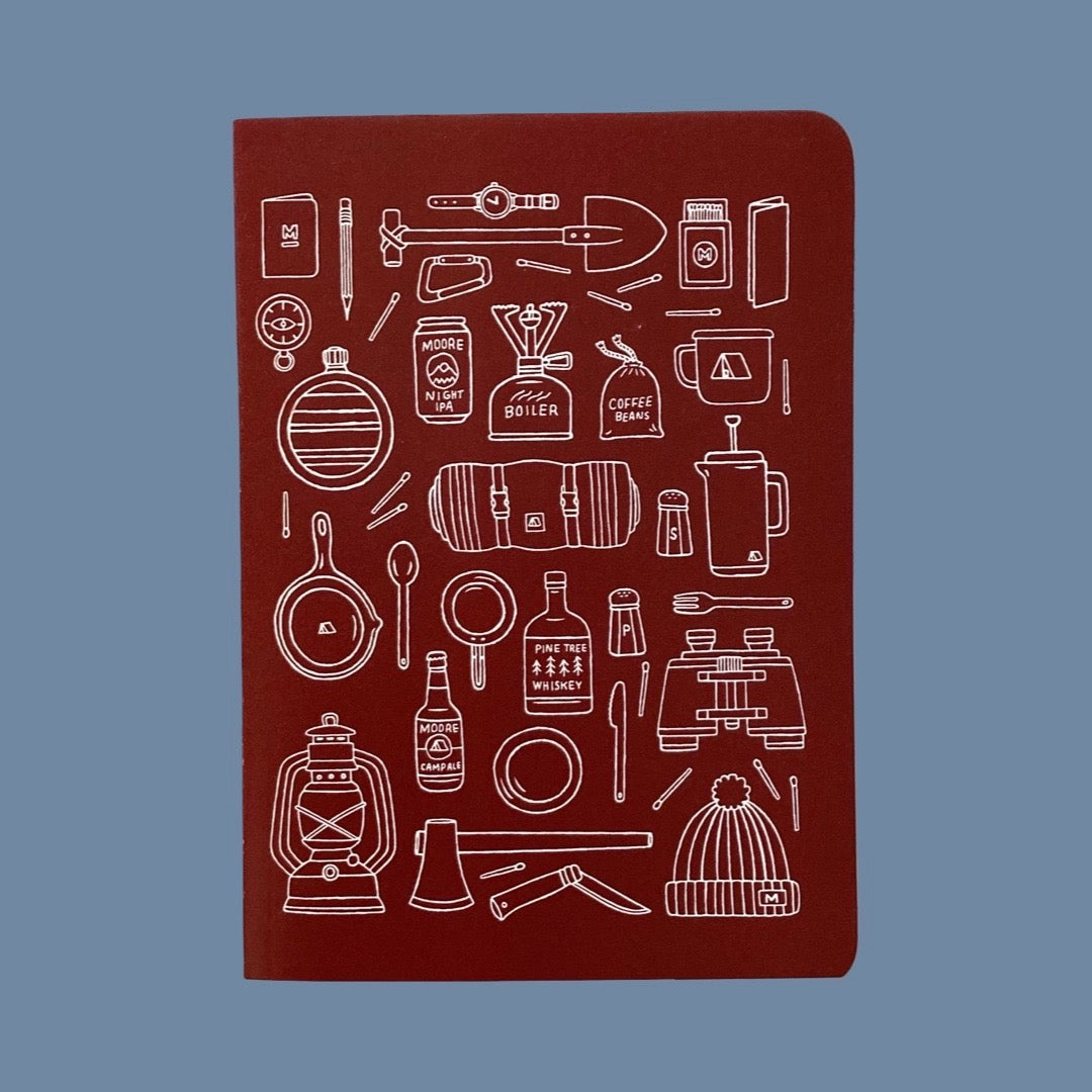 Moore Collection Camp Gear Notebook