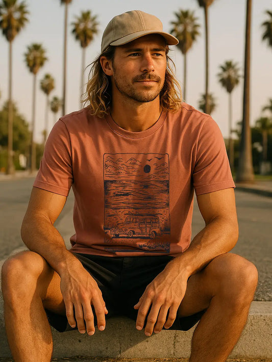 Moore Collection Woody Tee - Clay