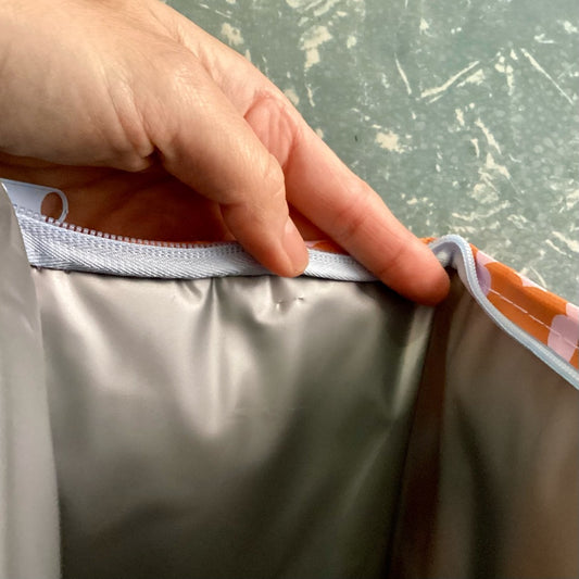 IMPERFECT: Project Ten Geo Floral Mini Insulated Tote (Lid Lining)