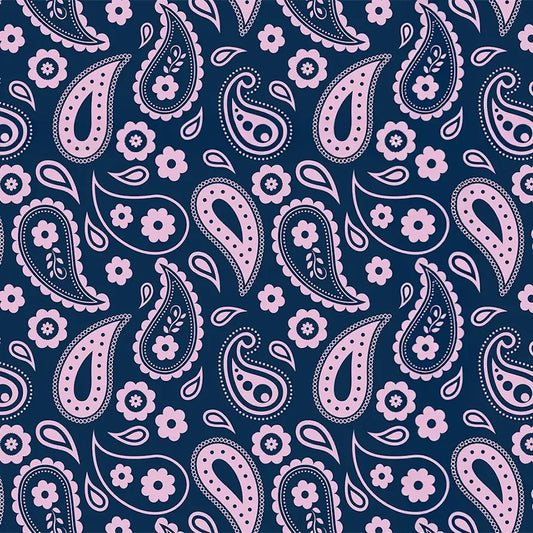 Project Ten Paisley Mini Zip Pouch