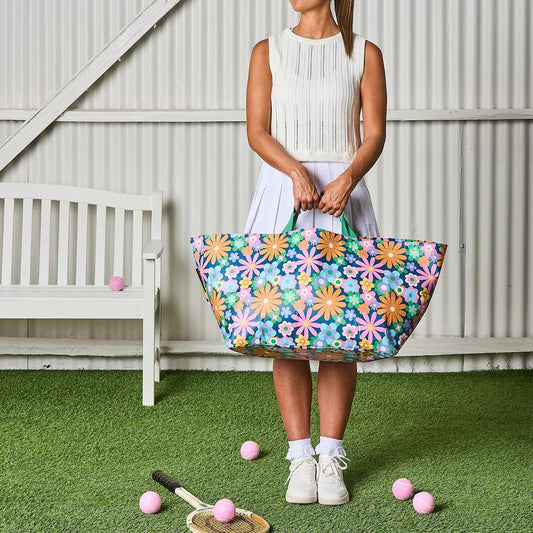 Project Ten Pop Floral Oversized Tote