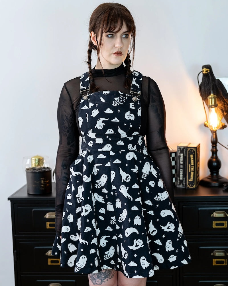 Rebel Romance Ghosties Pinafore