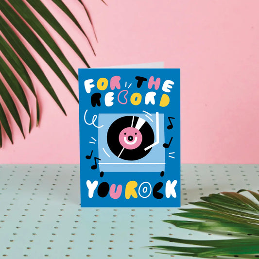 Rumble Cards For the Record Card