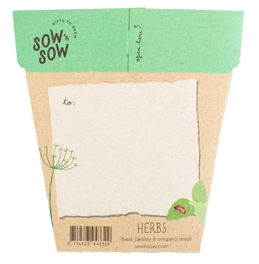 Sow 'n' Sow A Gift of Seeds - Garden Herbs