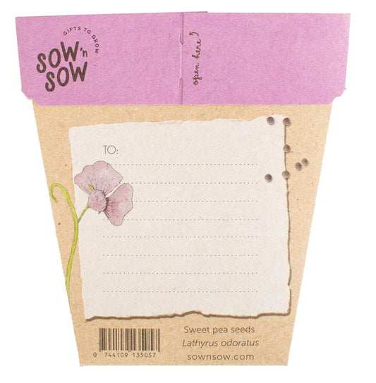 Sow 'n' Sow A Gift of Seeds - Sweet Pea