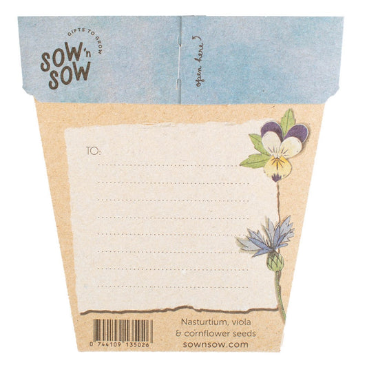 Sow 'n' Sow A Gift of Seeds - Culinary Flowers