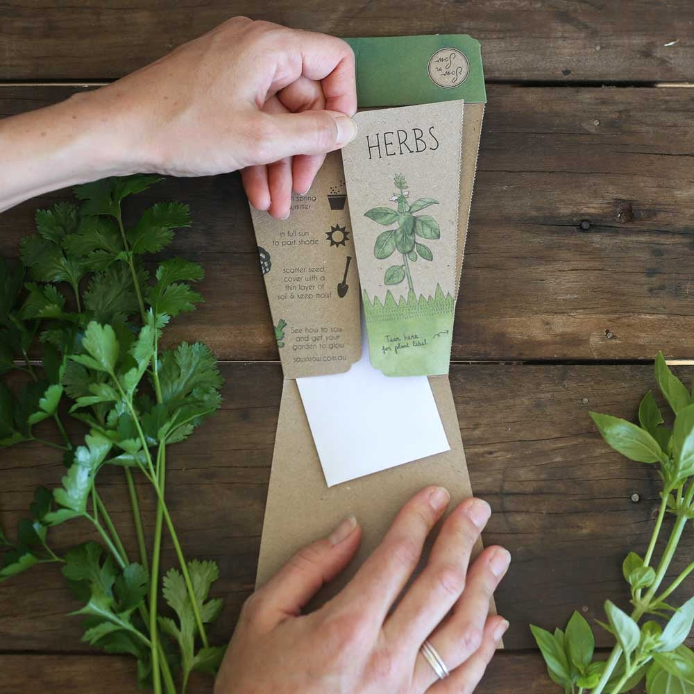 Sow 'n' Sow A Gift of Seeds - Trio of Herbs