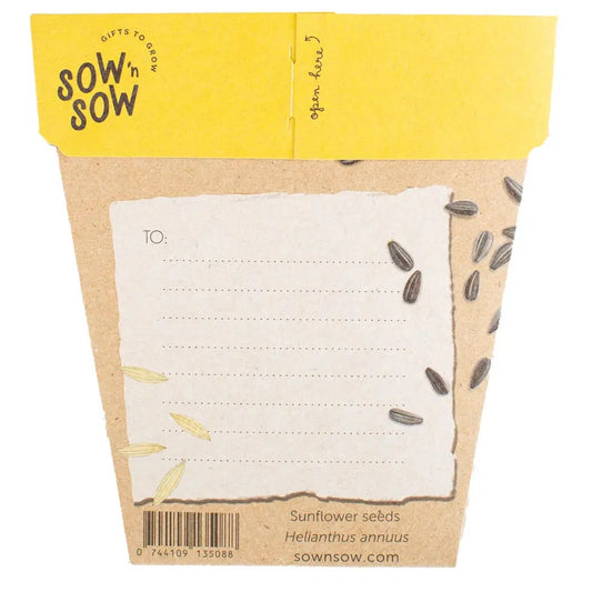 Sow 'n' Sow A Gift of Seeds - Sunflowers