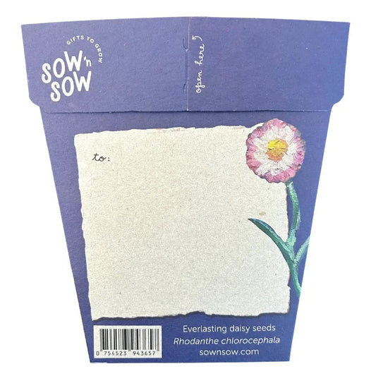 Sow 'n' Sow A Gift of Seeds - With Sympathy