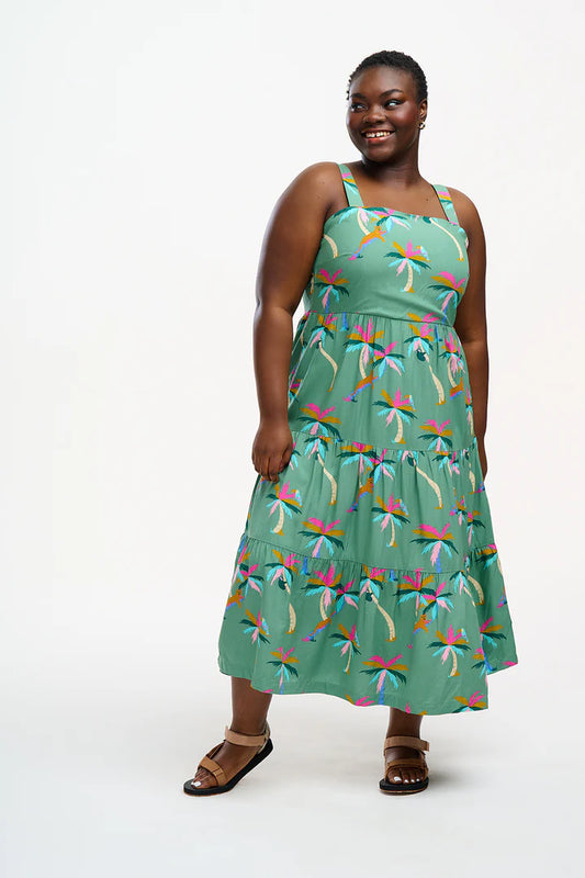 Sugarhill Brighton Elora Midi Tiered Sun Dress