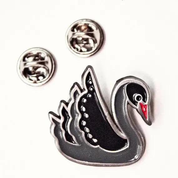 Boygirlparty Black Swan Pin