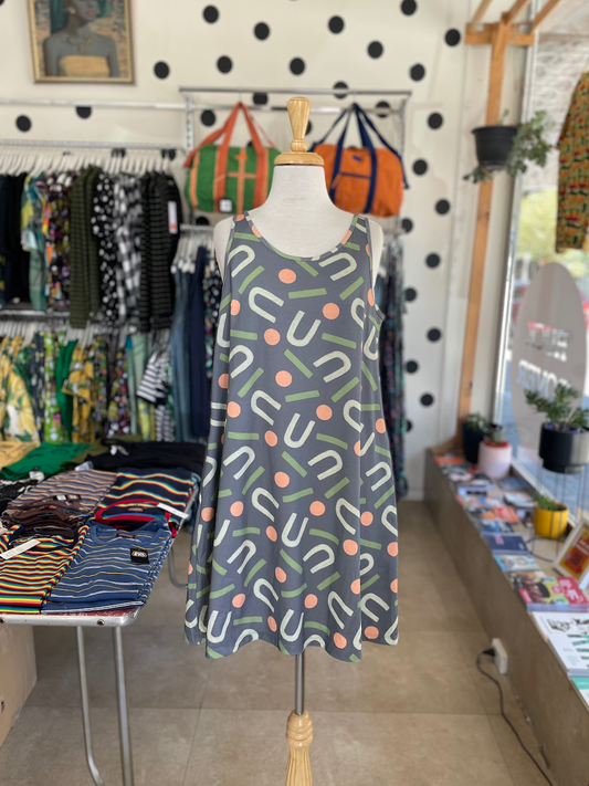 Shipshape Studio Swing Dress - Neo Geo