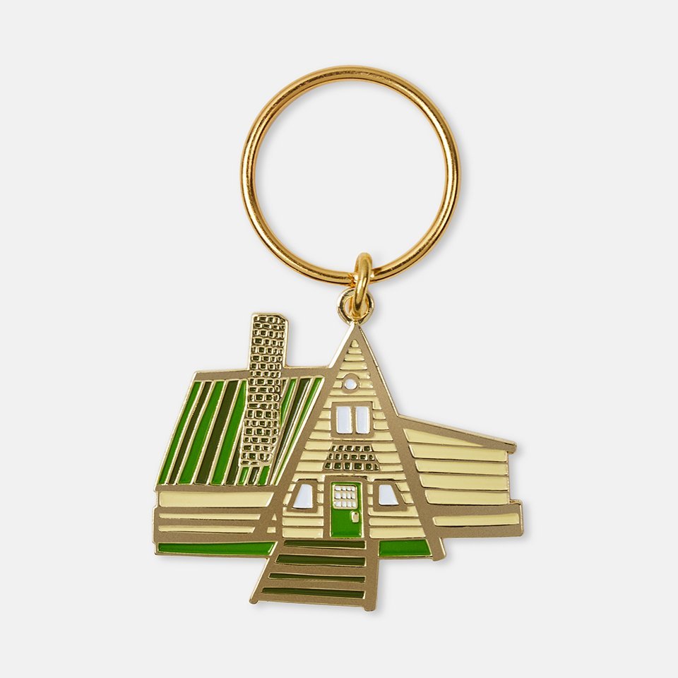 The Good Twin Cabin Keychain