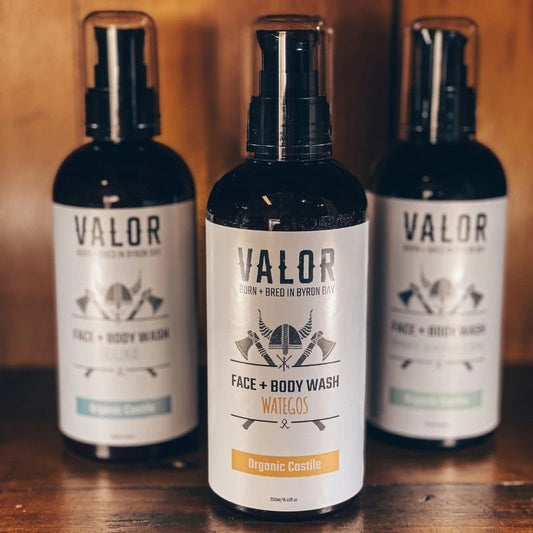 Valor Organics Castile Face & Body Wash - Wategos