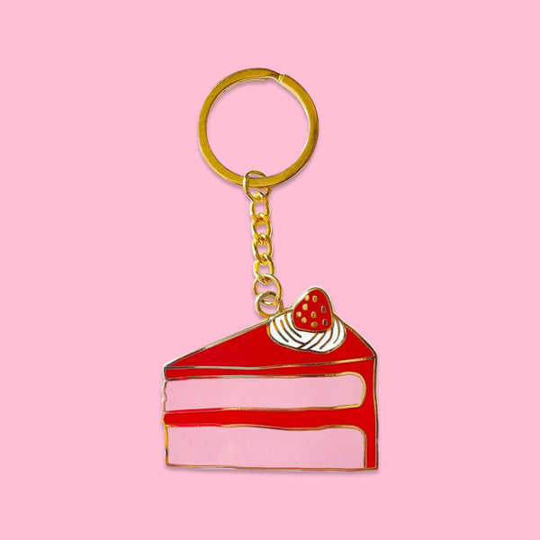 Jenny Lemons Cake Slice Key Chain