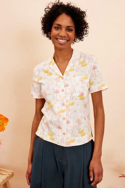 Emily & Fin Alana Sunrise Shirt - LARGE