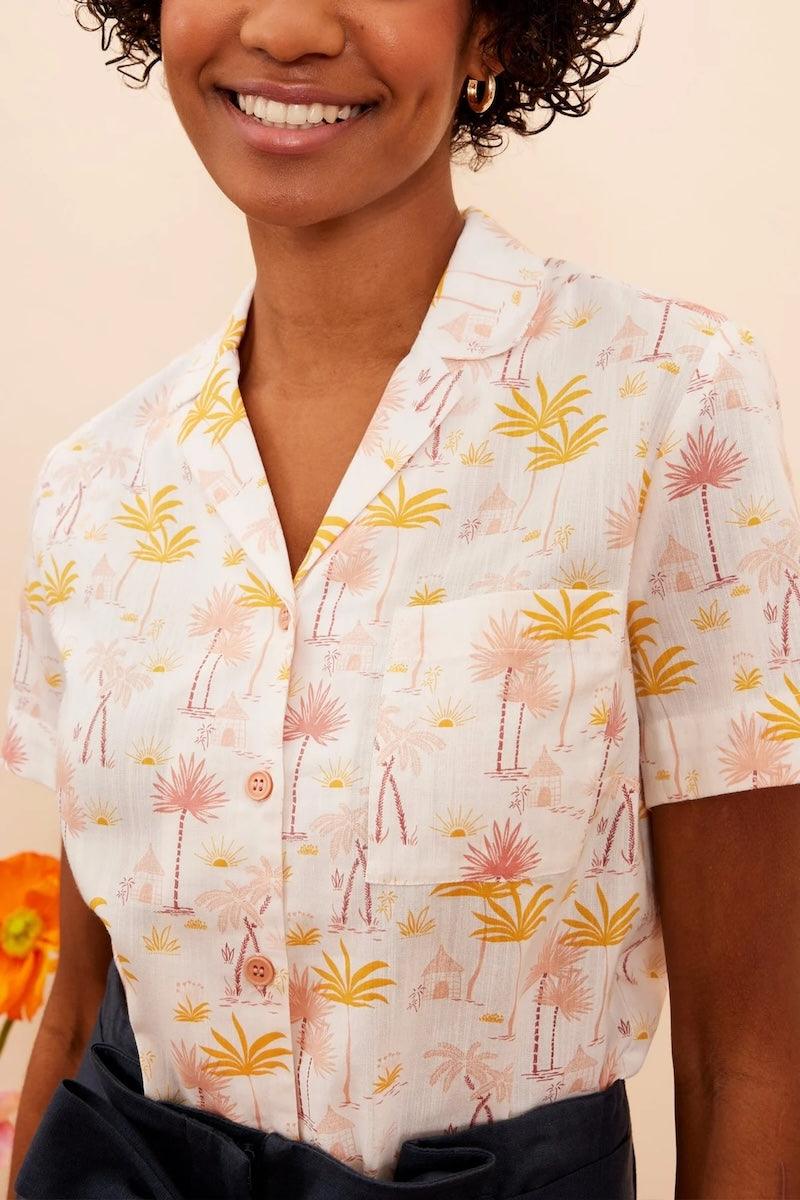 Emily & Fin Alana Sunrise Shirt - LARGE