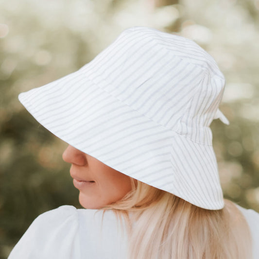Bedhead Vacationer Reversible Adult Sun Hat - Finley/Blanc
