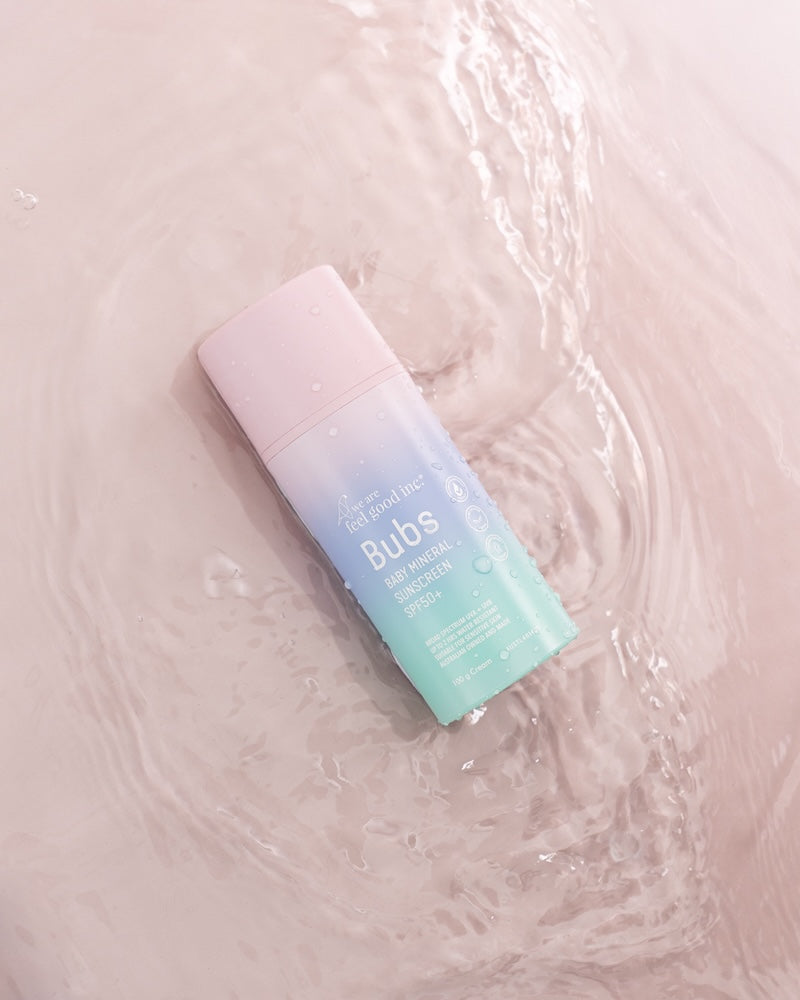 We Are Feel Good Inc Bubs Baby Mineral Sunscreen SPF50+